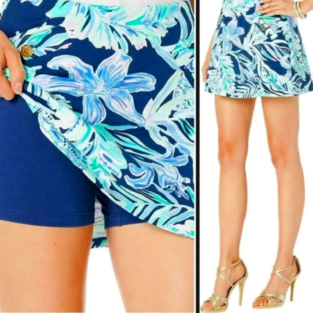 EC Lilly Pulitzer Madison Skort Size Medium - Picture 8 of 8